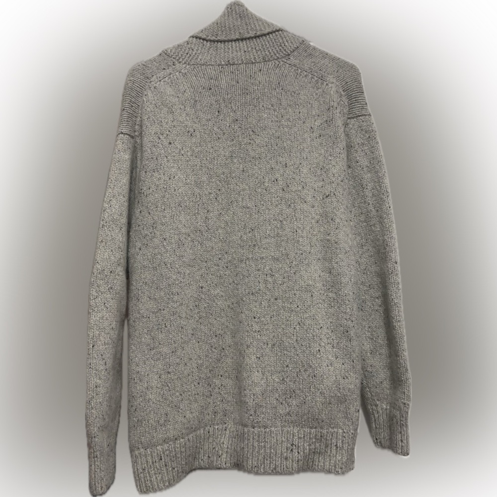 Aritzia Wilfred Free Backyard Cardigan | Heather Grey - Picture 7 of 12